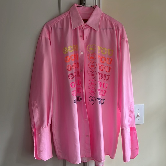 Ireneisgood Goodfy Shirt, Size M, Fuxia - Picture 7 of 14